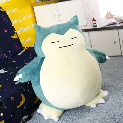 Anime Snorlax Plush Doll Toy Cartoon Movie Monsters Pokémon Totoro Pochita Game Stuffed Animals Christmas Gift for Kids Plushie