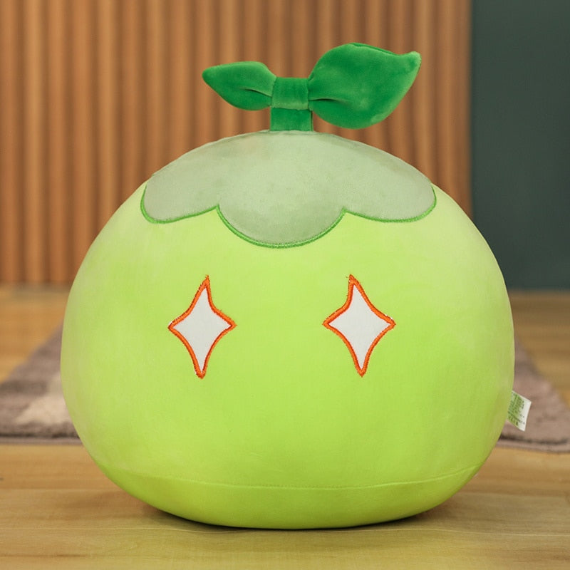 40cm Genshin Slime Pillow Genshin Impact Plush Cushion Cute Anime Game Stuffed Original God Cosplay Fans Peluche for Kid Gift