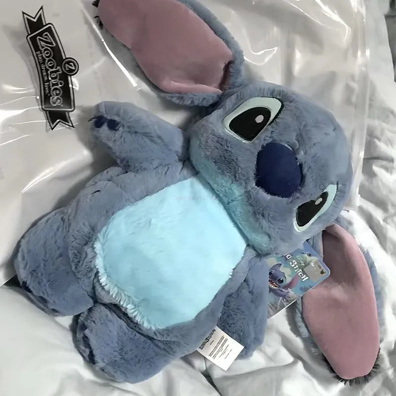 Stitch Hot Water Bag Lilo & Stitch Angel Plush Hand Warmer Heat Therapy Lotso Stuffed Animal Pain Relief Cramps Comfort Winter Plushie Bottle