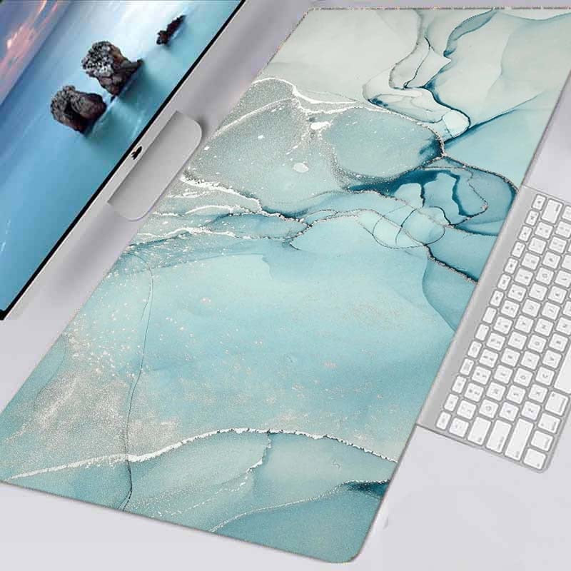 Mousepad Computer New XXL MousePads Keyboard Pad Mouse Mat Fashion Marble Gamer Soft Office Carpet Table Mat Desktop Mouse Pad