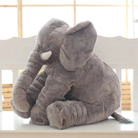 1pcs 60cm INS Elephant Soft Pillows Baby Sleeping Pillow Stuffed Elephant Comforter Plush Animal Cushion Best Gift For Kids