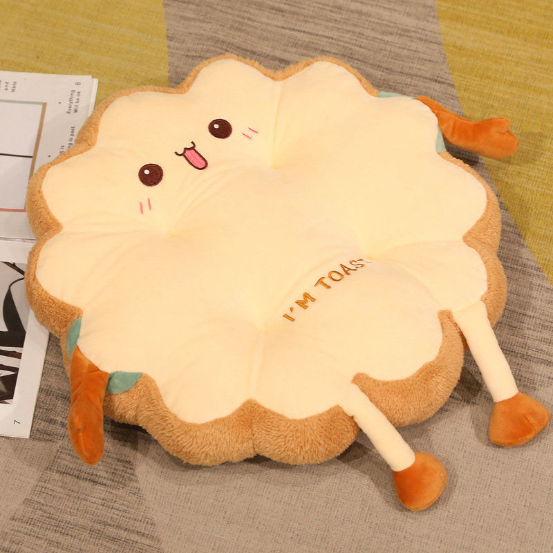 Super Cute Cushion Chair Butt Cushion Plush Toy Square Round With Rope Non-Slip Seat Cushion Office Home Send Gifts To Friends