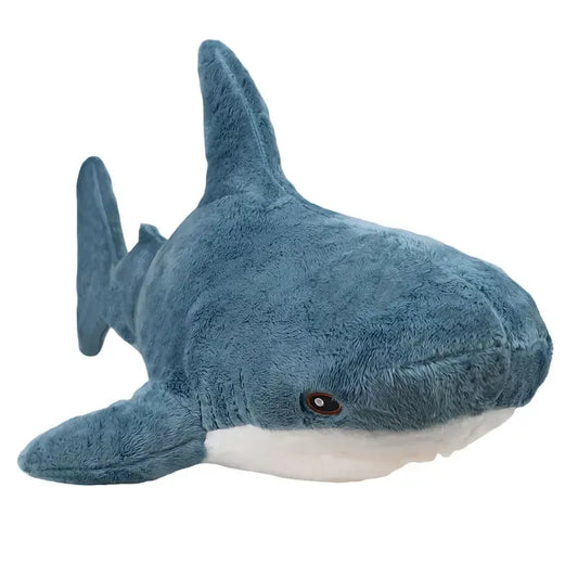 Giant Shark Plushy Toy Plush Soft Stuffed Animal Pillow Big Plushie Cute Blue Shark Doll for Birthday Gifts Doll Gift For Children