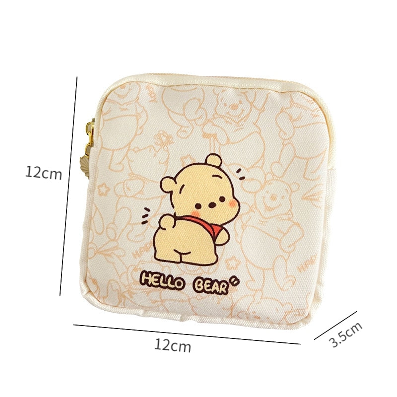 Women Tampon Storage Bag Cute Waterproof Sanitary Pad Organizer Bag Lipstick Key Earphone Data Cables Coin Purse Storage Bag