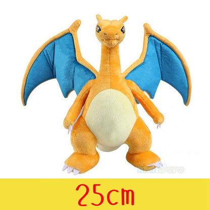 Pokemon Stuffed Animals Plush Toys Charmander Plushies Pikachu Eevee Bulbasaur Squirtle Jigglypuff Meowth Charizard Snorlax Psyduck Peluche Gift