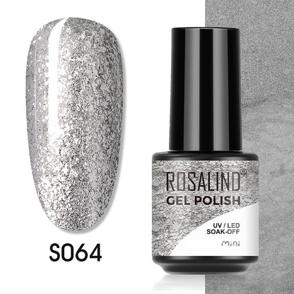 ROSALIND 7ML Gel Polish Glitter Nail Polish All For Nails Manicure Nails Art Base Top Coat UV Semi Permanent Gel Varnishes