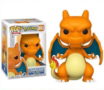 FUNKO POP Pokemon Anime Figure Toys Pikachu Charizard Mewtwo Decoration Ornaments Action Figure for Children Birthday Toy Gifts