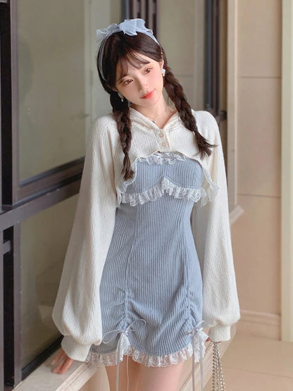 Elegant Lace Japanese Sweet Lolita Dress Comfort Meets Cuteness