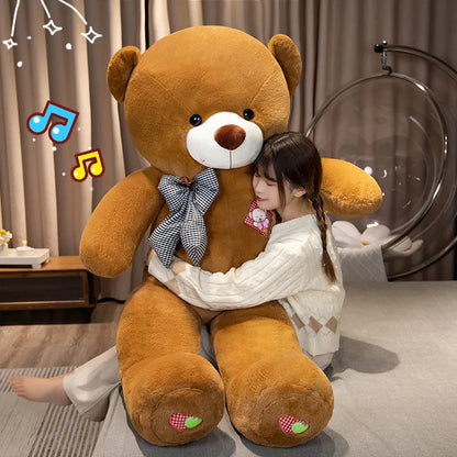 60-100cm Big Star Moon Teddy Bear Plush Toy Giant Stuffed Animals Birthday Valentines Day Gift Soft Pillow Dolls Grilfriend Girl