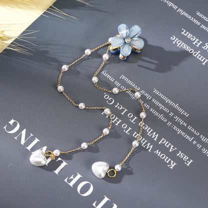 Butterfly Hairpins New Korean Yarn Elegant Metal Tassel Long Hair Clips For Women Hanfu Antique Party Hair Accessories