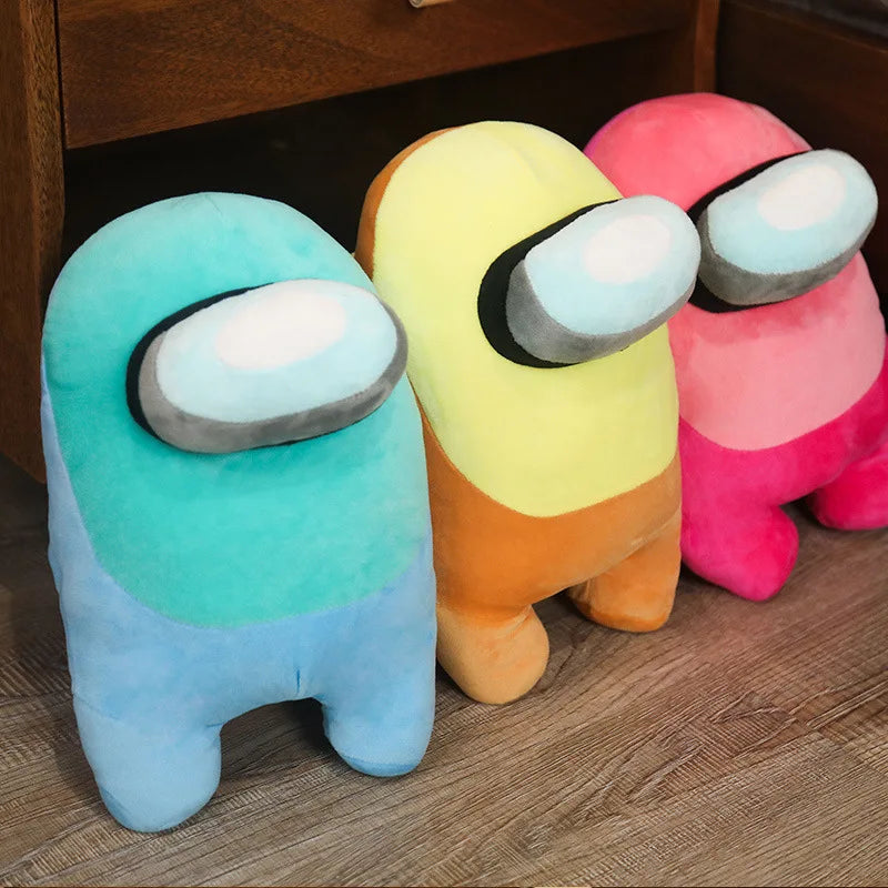 Among Us Plush Toys 20cm Soft Stuffed Animal Dolls Hot Game Figure Impostor Plushie for Kids Boys Girls Christmas Birthday Gifts