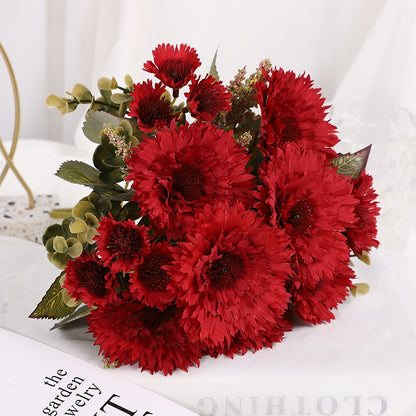 Fake Sunflower Gerbera Artificial Gerbera Wedding Decoration Fake Flower Realistic Plant Home Decoration Shooting Props
