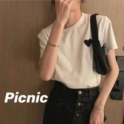 Cotton Brand T Shirts Women Crop Tops Women Summer T-shirt Oversized T Shirt Tee Shirt Femme Kawaii Tshirts For Women Y2k