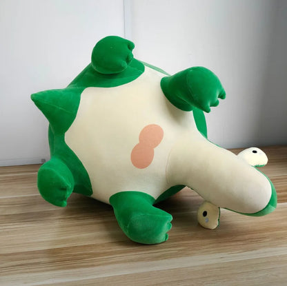 Pokemon Big Appletun Plush Toy 55cm Exclusive Giant Turtle Kawai Cartoon Tortoise Doll Cute Soft Stuffed Anime Plushie Gift For Kid