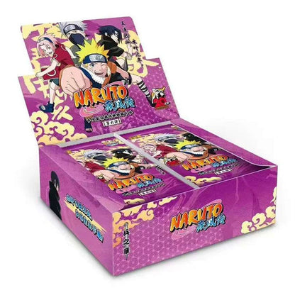 KAYOU Original Naruto Complete Series Card Booster Pack Anime Figure Rare Collection Cards Flash Card Toy For Children Xmas Gift