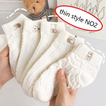 1pair/Cute Summer Women Short Socks Boat Chaussette Femme Cotton Ankle Lace Mujer Sock Female Mesh Breathable Calcetines