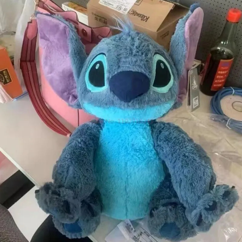 GIANT Stitch Stuffed Animal 80cm Lilo Plush Toys Disney Movie Big Large Plushies Soft Doll Cute Cartoon Sleeping Pillow Girl Kids Birthday Gift