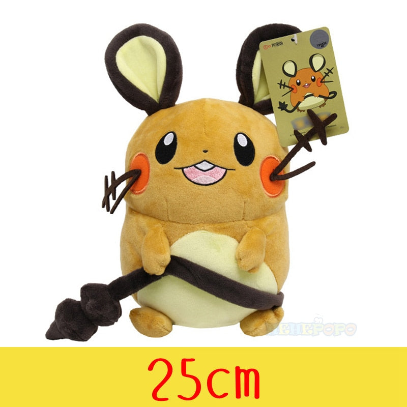 Pokemon Plush Toys Original Gengar Plushies 24cm Stuffed Animal Toy Cute Cartoon Pikachu Peluche Soft Doll Child Birthday Gift