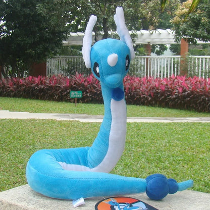 Pokemon Cuddly Dragonair 26" Dragon Plush Toy Cartoon Soft Hakuryu Stuffed Animal Doll