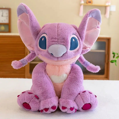 GIANT Angel Stitch Plush Toy 80cm Lilo Disney Movie Big Large Cute Kawaii Stuffed Animal Plushies Soft Doll Girl Girlfriend Couples Birthday Gift