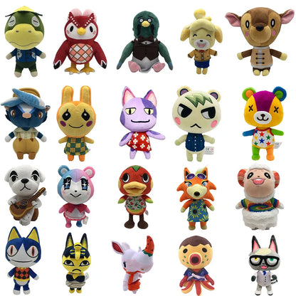 20cm Animal Crossing Raymond Punchy Celeste Diana Marshal Zuck KK Plush Toy Video Game Tom Stuffed Toys Doll Gifts for Kids