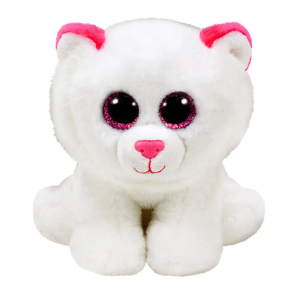 Ty Beanie Babies 15cm Big Eyes Cute Plush Stuffed Animal Toy Plushies Tiger Llama Panda Polar Bear Giraffe Hedgehog Cat Soft Doll Kids Birthday Gifts