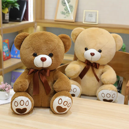 NEW Amazing Patch Bear Soft Plush Toys Stuffed Animal Teddy Bear Doll Birthday Christmas Gift Kids Brinquedos Baby Toy