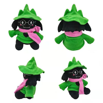 Deltarune Plush Toy Kawaii Ralsei Lancer Plush Video Game Stuffed Toys Cartoon Figure Soft Animals Doll for Children Kids Gift 25cm