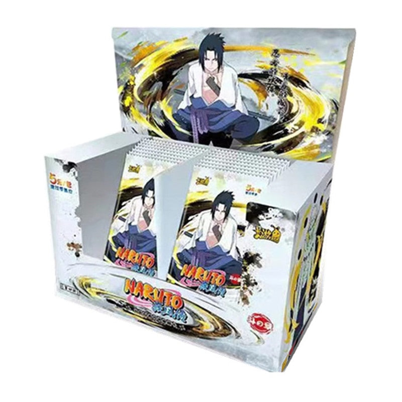 KAYOU Original Naruto Complete Series Card Booster Pack Anime Figure Rare Collection Cards Flash Card Toy For Children Xmas Gift