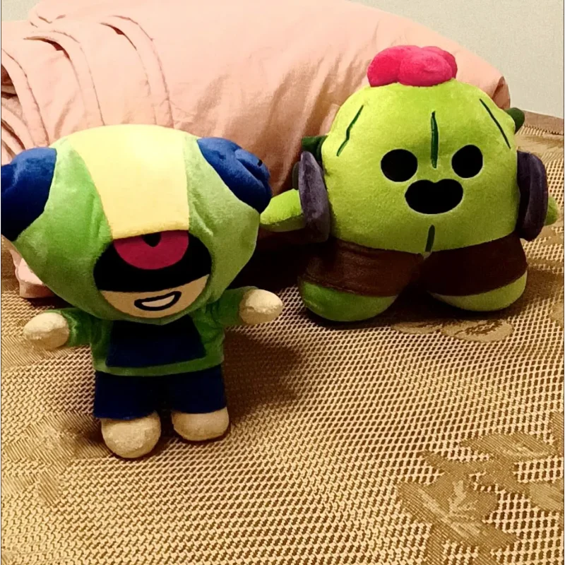 Coc 25cm Plush Toy Supercell Leon Spike  Cotton Pillow Dolls Game Characters Game Peripherals Gift For Children Clash Of Clans