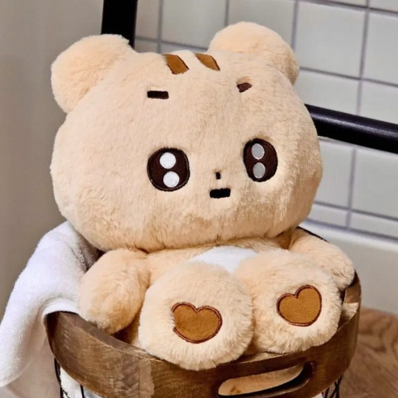 40CM Kpop TXT Dolls Cartoon Soobin YEONJUN BEOMGYU Plushie Kawaii Stuffed Animal Toys Decorative Sofa Couch Pillow Gift For Fan