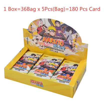 KAYOU Anime Original Naruto Cards Chapter Of The Array Box Added SE Ninja World Collection Cards Toy For Children Christmas Gift