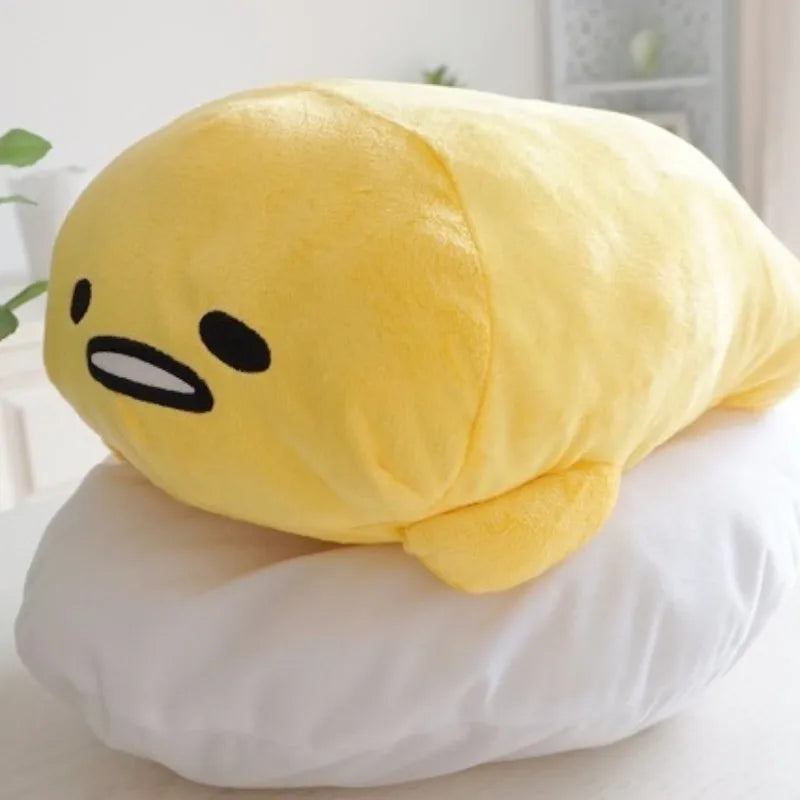 Gudetama Plush Toys Sanrio Stuffed Animal Plushies Lazy Sleeping Kawaii Egg Anime Figure Soft Dolls Pillows Bed Sofa Cute Gifts For Girl Birthday