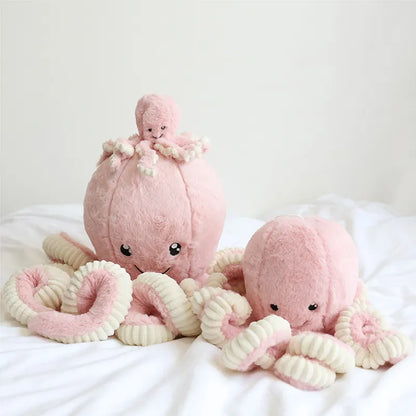 Giant Octopus Plush Toy 80cm Stuffed Animal Plushies Cute Kawaii Soft Doll Baby Kids Birthday Christmas Children Gifts