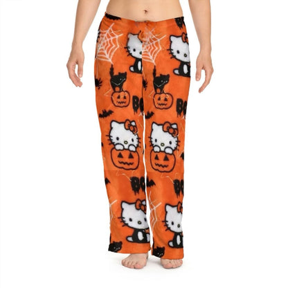 New Sanrio Anime Cartoon Hello Kitty Coral Fleece Pajama Pants Soft Trousers Women Casual Home Trousers Kawaii Birthday Gift