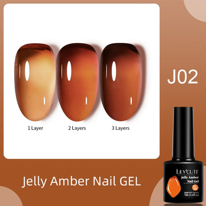 LILYCUTE 7ML Gel Nail Polish Nude Vernis Semi-Permanent Nail Polish For Nails Soak Off UV LED UV Gel DIY Nail Art Gel Varnishes