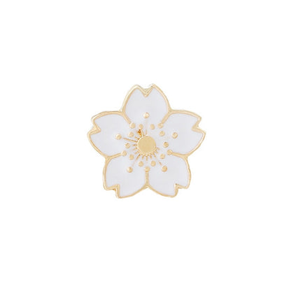 Cute Flowers Series Brooch for Girls Women Beautiful Rose Daisy Badge Fashion Backpack Enamel Pins Jewelry Valentine's Day Gifts