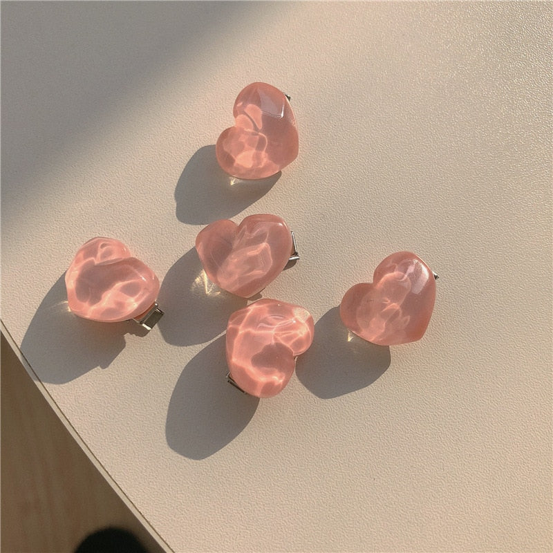 10PCS/Set Hair Clip Braided Hair Small Flower Hair Buttons Hairpin Girl Cute Headdress Girl Mini Hair Claw Hair Accessories