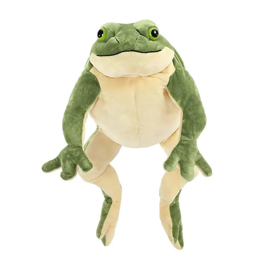 GIANT Frog Stuffed Animal 23" Cute Kawaii Toad Plush Toy Big Plushies Large Soft Doll For Kids Birthday Gift