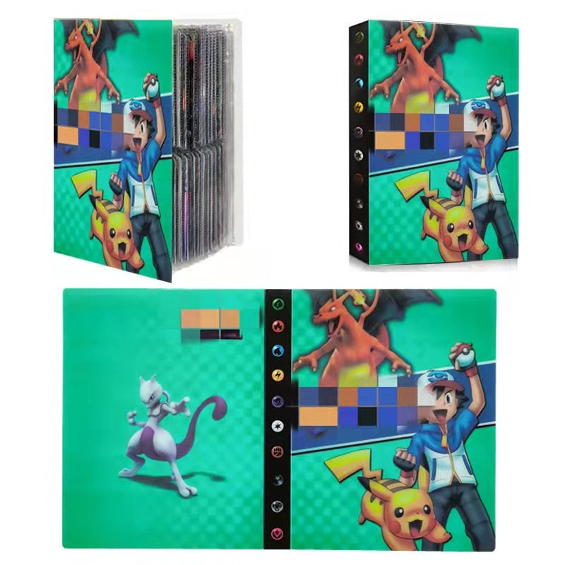 Pokémon Card Binder: Holds 240 Cards VMAX GX EX Holder Album Book Collector