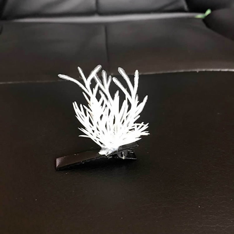 1PC Funny Show Bean Sprout Bobby Hairpin Flower Plant Hair Clips For Kids Girls Women Hair Styling Tool