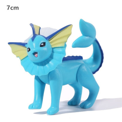 Cute Pokémon Action Figures 6-10cm Toys Pikachu Charizard Raichu Pichu Flareon Greninja Gengar Mimikyu Holiday Gift