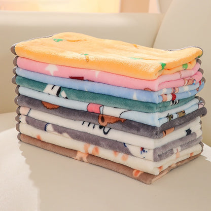 New Soft Pet Blanket Spring Warm Dog Bed Blanket Cute Pet Sheets Warm Mat Comfortable Cat Dog Pad Blanket Pet Accessories