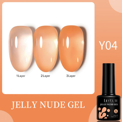 LILYCUTE 7ML Gel Nail Polish Nude Vernis Semi-Permanent Nail Polish For Nails Soak Off UV LED UV Gel DIY Nail Art Gel Varnishes