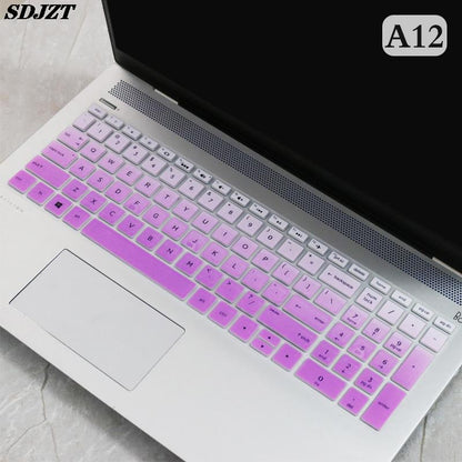 15.6 Inches Silicone Laptop Notebook Keyboard Cover Protector Film for HP Pavilion 250 G8 G7 G6 250 G7 255 G7 G6 256 G6 258 G7