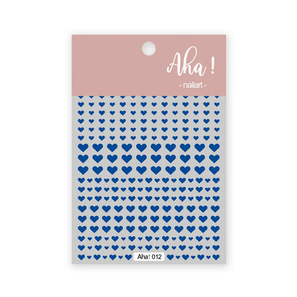 1Sheet Korean White Cloud Blue Nail Art Sticker 3D Star Moon Decal Pure Twilight Self-adhesive Manicure Slider Accessories RE#53