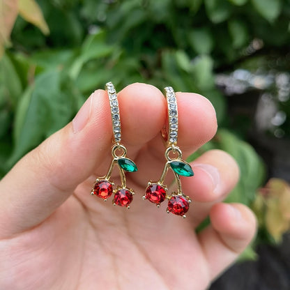 Cute Acrylic Candy Gummy Bear Dangle Earrings for Women Rainbow Bear CZ Hoop Earrings Korean Fashion Sweet Girl Jewelry