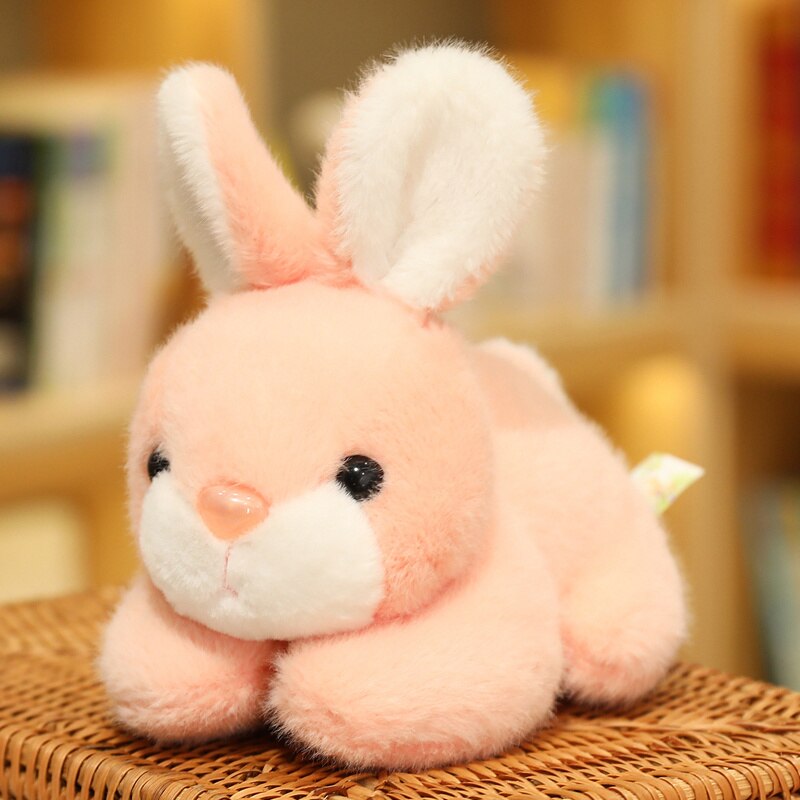 20/25cm Mini Rabbit Peluche Toys Cute Bunny Dolls Stuffed Soft Animal Toy for Home Room Decoration Ornament Girls Birthday Gift