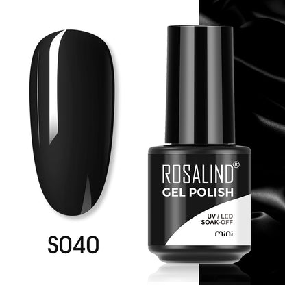 ROSALIND 7ML Gel Polish Glitter Nail Polish All For Nails Manicure Nails Art Base Top Coat UV Semi Permanent Gel Varnishes