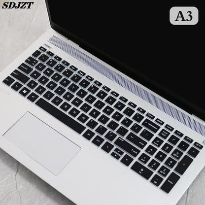 15.6 Inches Silicone Laptop Notebook Keyboard Cover Protector Film for HP Pavilion 250 G8 G7 G6 250 G7 255 G7 G6 256 G6 258 G7